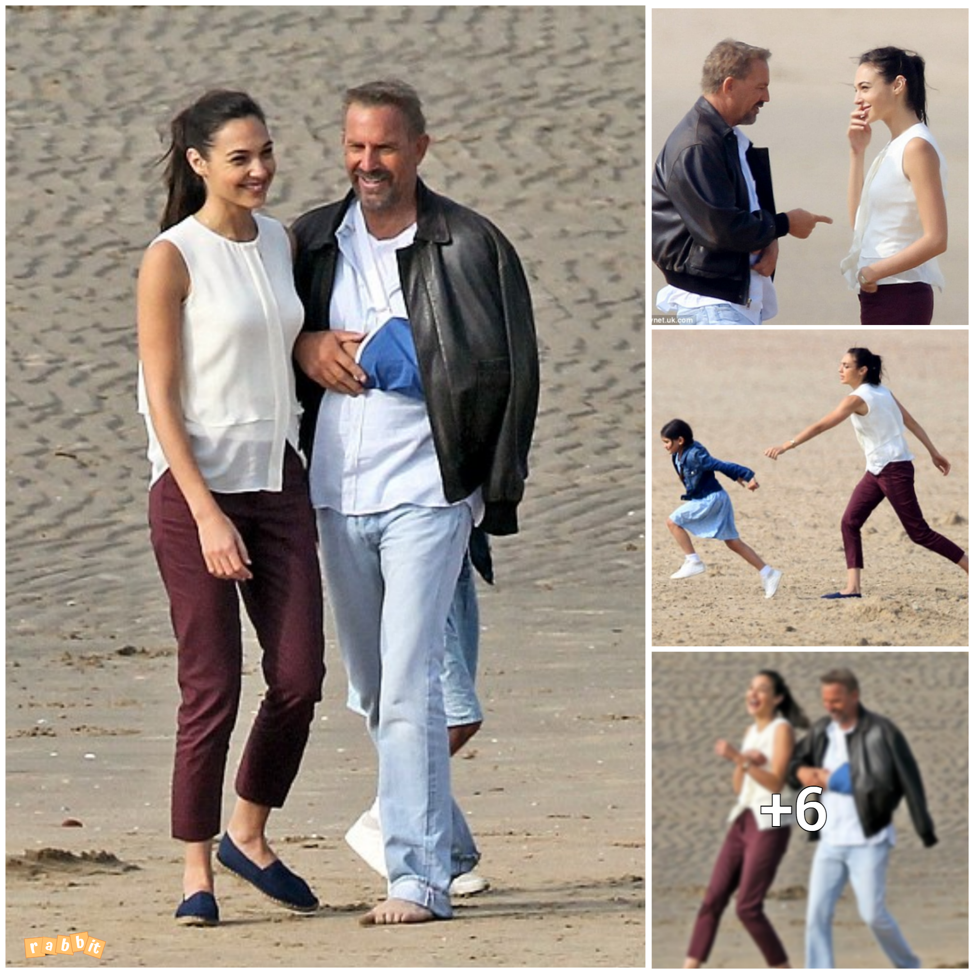 From Sussex Beach to Hollywood: Kevin Costner and Gal Gadot’s Action-Packed Adventure on Set of Crime Film