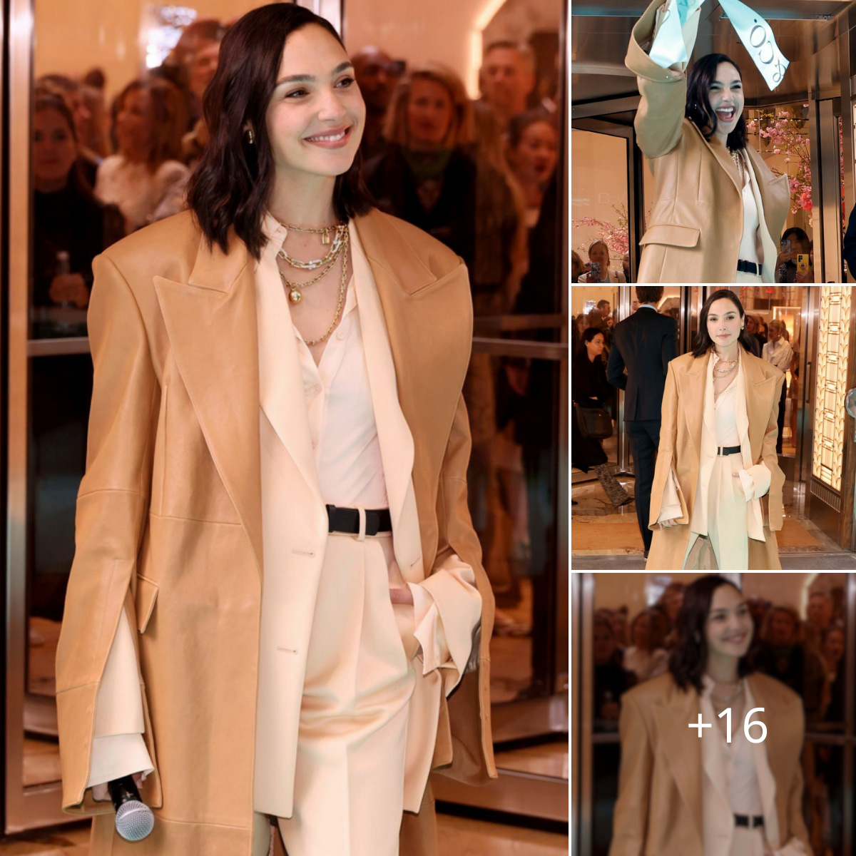 Gal Gadot Shines at Tiffany & Co’s Landmark Ribbon Cutting Ceremony in New York ‎