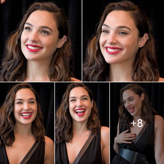 Gal Gadot’s Bright And Cheerful Smile At The Press Conference Announcing The Movie ‘wonder Woman’ 2017