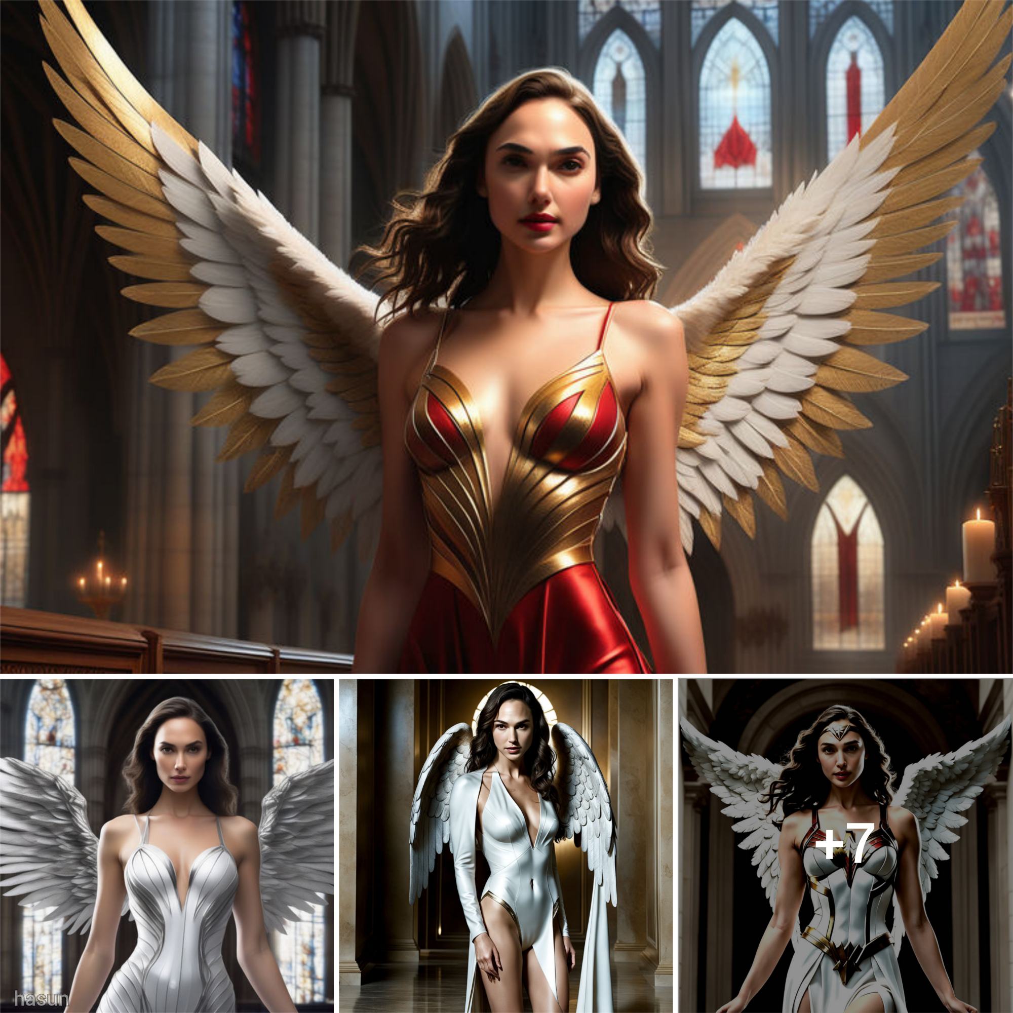 Gal Gadot’s Majestic Entrance: Unveiling Cool New Wings in a Spectacular Display! ?✨