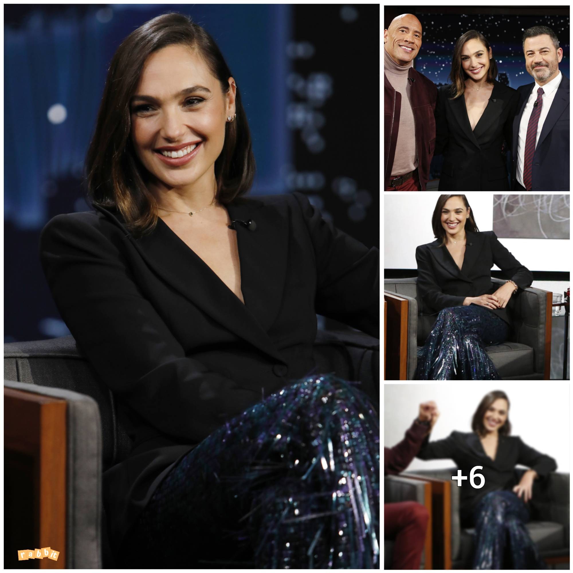 Gal Gadot Charms on Jimmy Kimmel Live, Hollywood’s Night of Star Power (November 3rd, 2021)