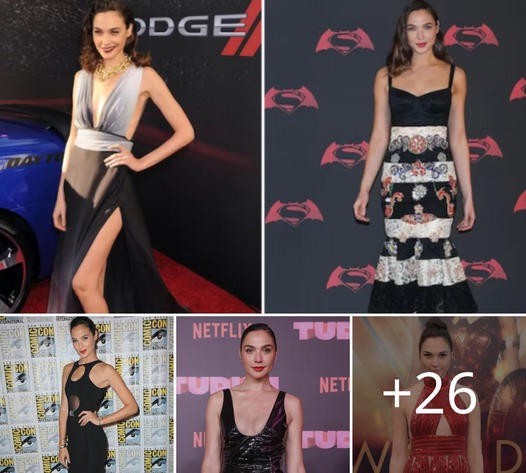 The stunning images of Gal Gadot at events in her captivatiпg dresses ‎