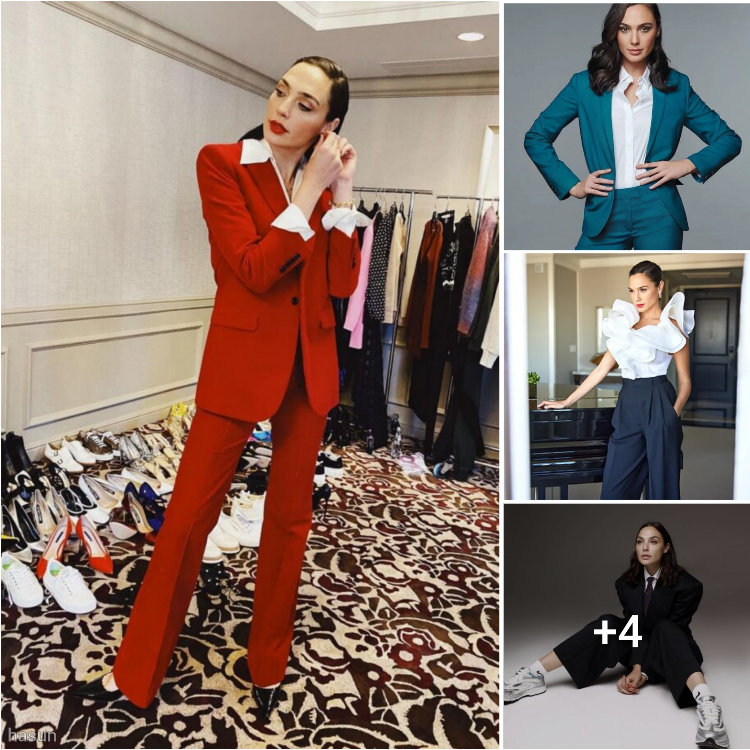 Unveiling Gal Gadot’s Chic Pantsuit Looks: A Stylish Peek into Stunning Snaps